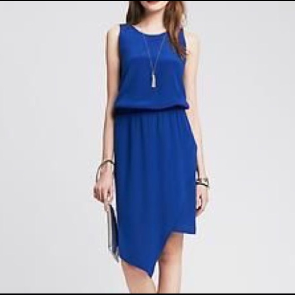 Banana Republic Blue Dress. Medium. EUC.